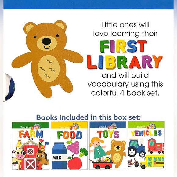 New Teaching Tots First Library (4 Book Set) - Picture 2 of 10